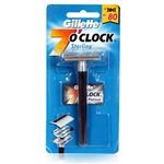 GILLETTE 7'CLOCK STERLING RAZOR.